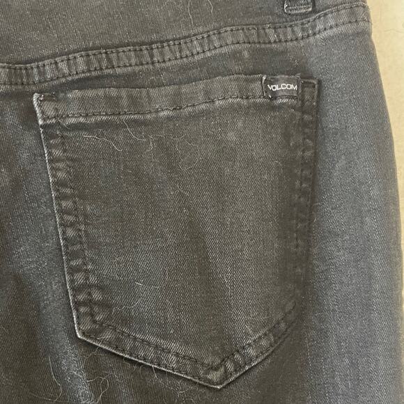 Volcom Women's Black Liberator Legging Ankle Fit - Picture 4 of 7